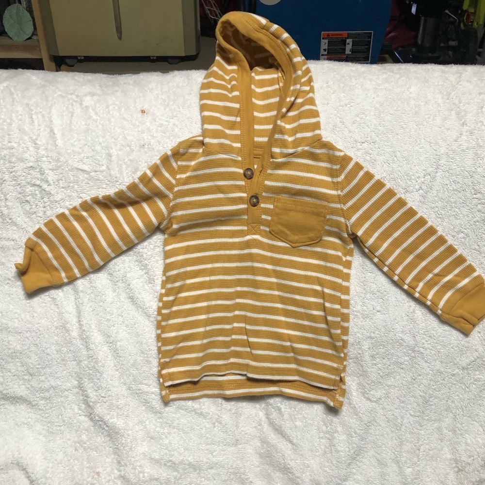Carter’s baby striped-yellow jacket sweater